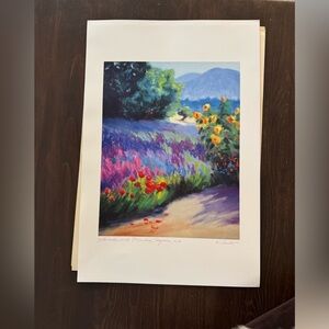 Vibrant Landscape Art Print